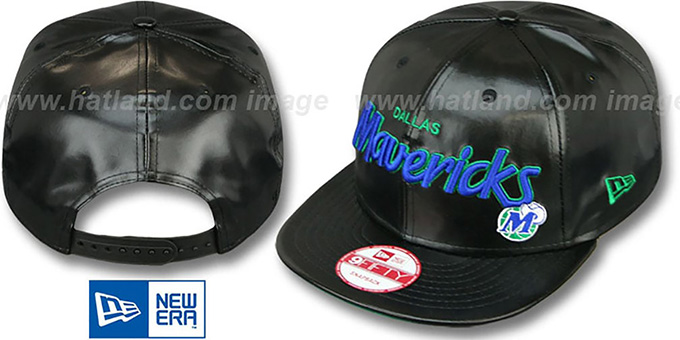 Mavericks 'REDUX SNAPBACK' Black Hat by New Era