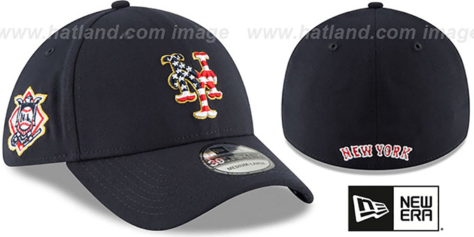 ny mets 4th of july hat