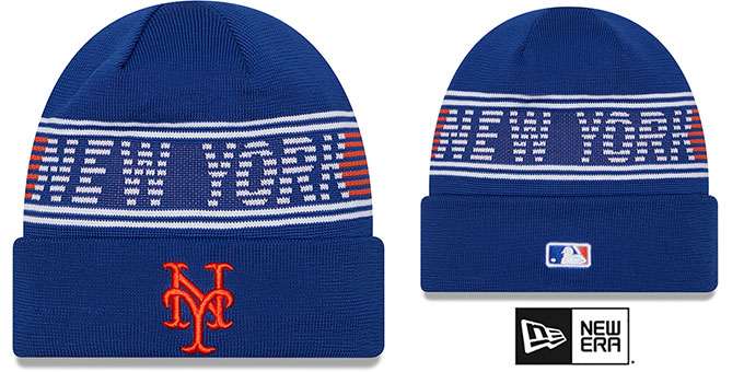 Mets '24-25 SPORT-KNIT' Royal Beanie Hat by New Era