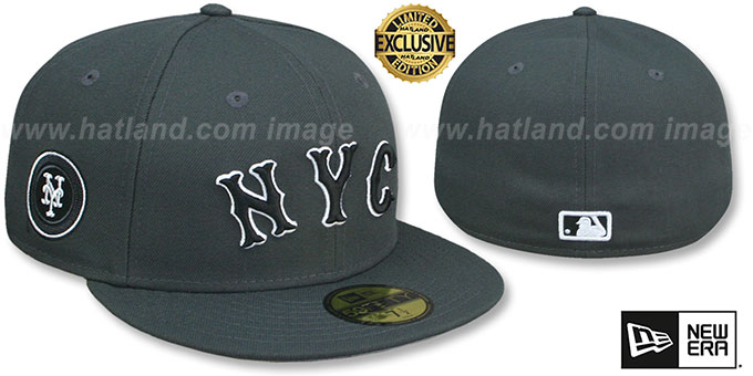 Mets 'ALTERNATE CITY CONNECT' Grey Fitted Hat by New Era