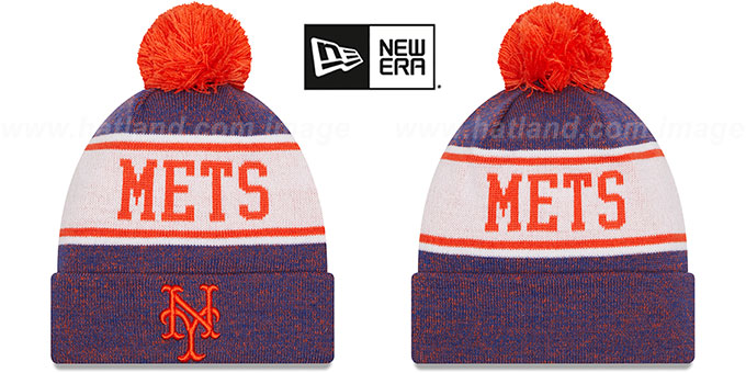 Mets 'BANNER' Knit Beanie Hat by New Era