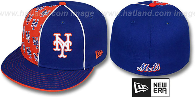 Mets 'MULTIPLY' Royal-Orange Fitted Hat by New Era