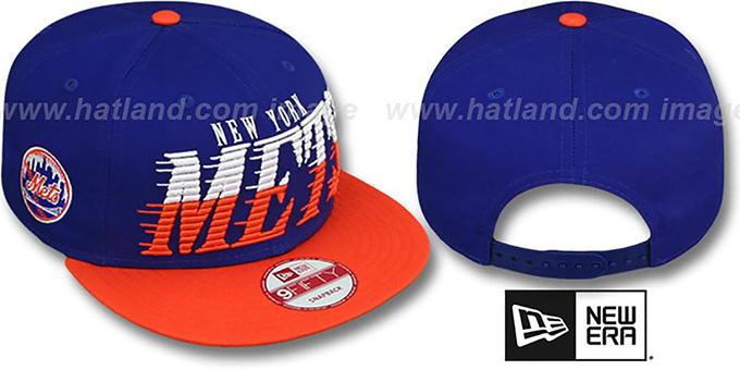 Mets 'SAILTIP SNAPBACK' Royal-Orange Hat by New Era