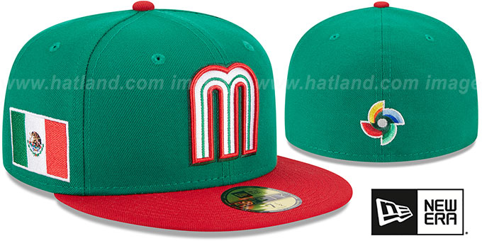 Mexico '2023 WBC GAME' Green-Red Hat by New Era