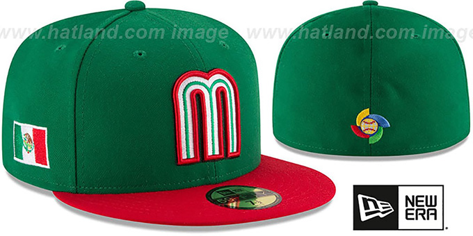 Mexico 'PERFORMANCE WBC-2' HOME Hat by New Era