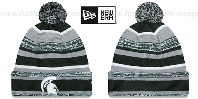 Michigan State 'NCAA-STADIUM' Knit Beanie Hat by New Era