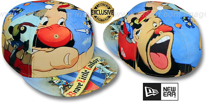 Mickey 'HI-RES BRAVE LITTLE TAILOR' Multi Fitted Hat by New Era