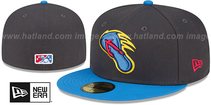 Missions 'COPA' Charcoal-Blue Fitted Hat by New Era