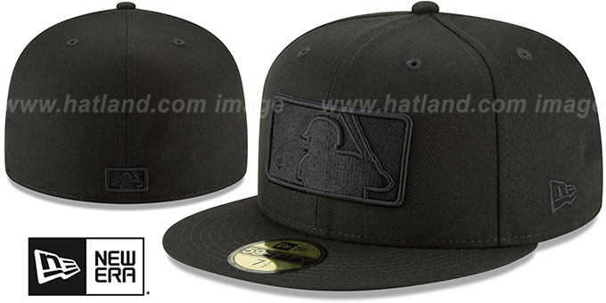 MLB 'BLACKOUT UMPIRE' Fitted Hat by New Era