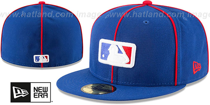 MLB 'POPPED PIPING UMPIRE' Royal Fitted Hat by New Era