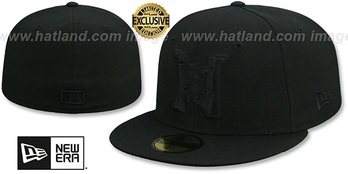 black mlb umpire hat