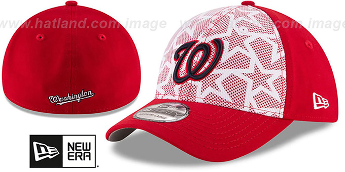 Nationals '2016 JULY 4TH STARS N STRIPES FLEX' Hat by New Era