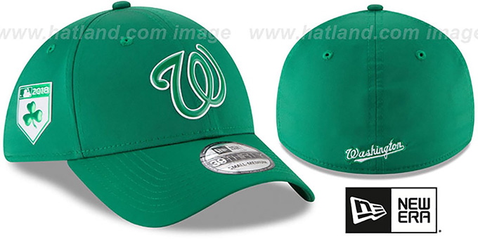 Nationals 2018 'ST PATRICKS DAY' FLEX Hat by New Era