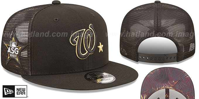 Nationals '2022 MLB ALL STAR GAME SNAPBACK' Black Hat by New Era