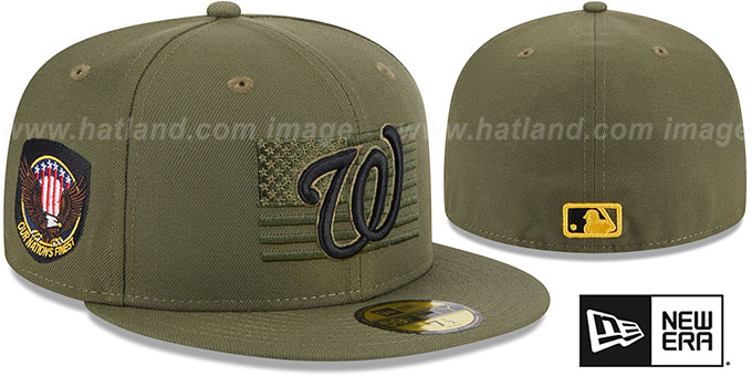 Nationals 2023 ARMED FORCES 'STARS N STRIPES' Hat by New Era