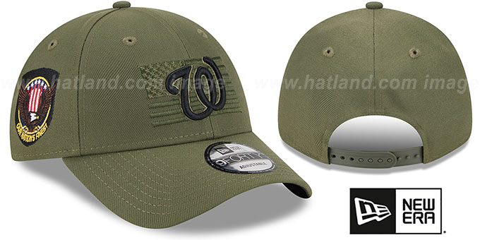 Nationals 2023 ARMED FORCES 'STARS N STRIPES SNAPBACK' Hat by New Era