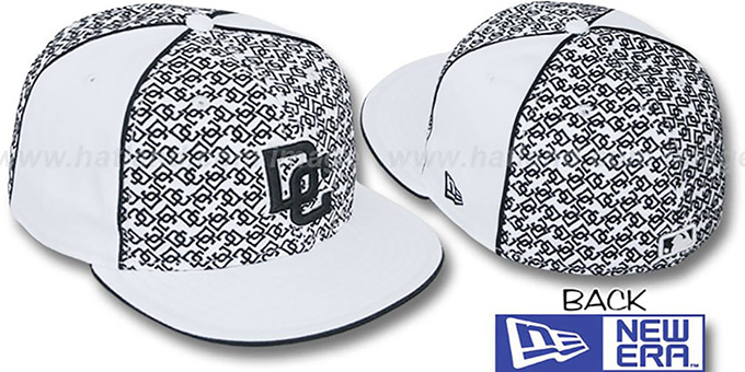 Nationals 'LOS-LOGOS' White-Black Fitted Hat by New Era