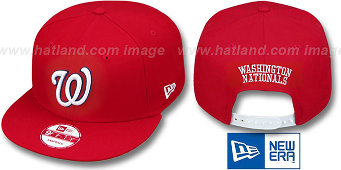 Nationals 'REPLICA HOME SNAPBACK' Hat by New Era