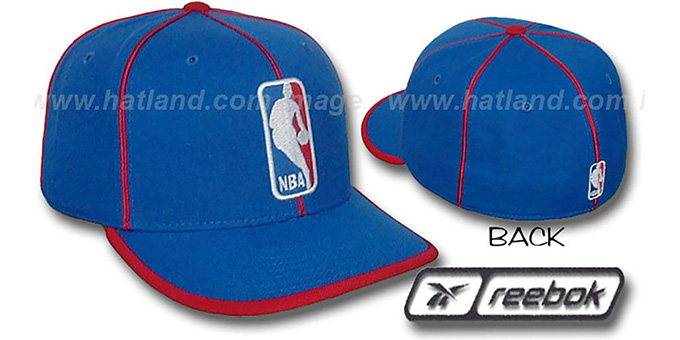 NBA 'WILDSIDE' Royal Fitted Hat by Reebok