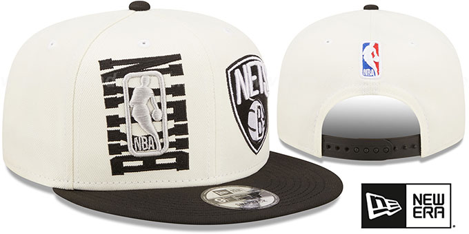 Nets '2022 NBA DOUBLE WHAMMY DRAFT SNAPBACK' Hat by New Era