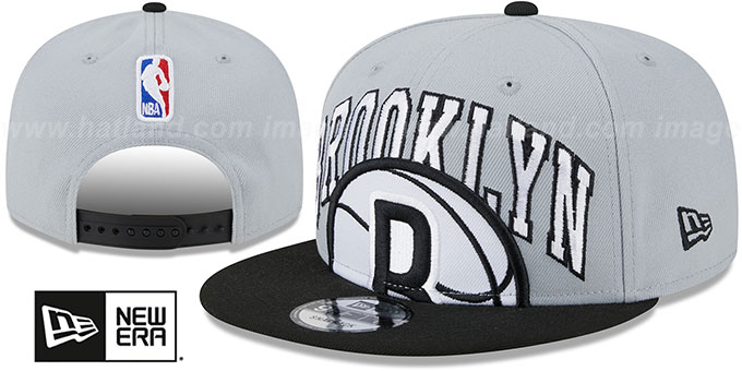 Nets '2023 TIP OFF SNAPBACK' Grey-Black Hat by New Era