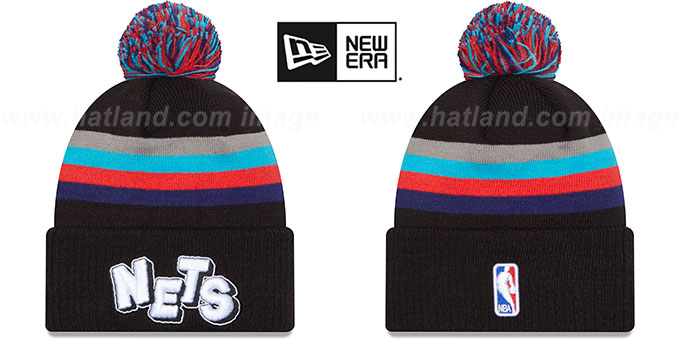 Nets '23-24 CITY-EDITION' Knit Beanie Hat by New Era