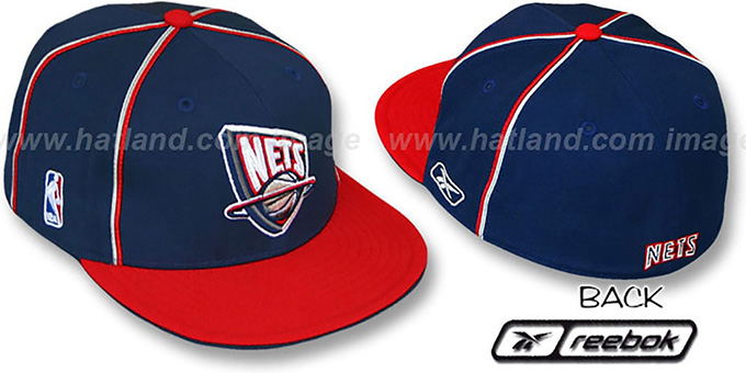 Nets 'CROSS TAPED' Fitted Hat by Reebok