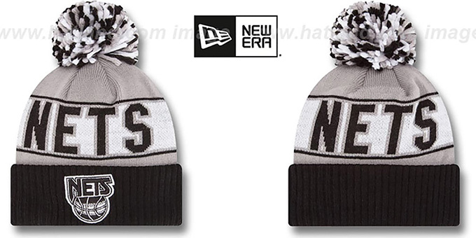 Nets HWC 'REP-UR-TEAM' Knit Beanie Hat by New Era