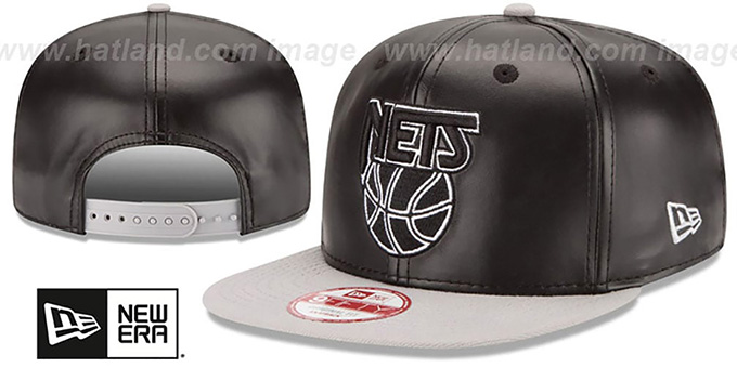 Nets 'SMOOTHLY STATED SNAPBACK' Black-Grey Hat by New Era