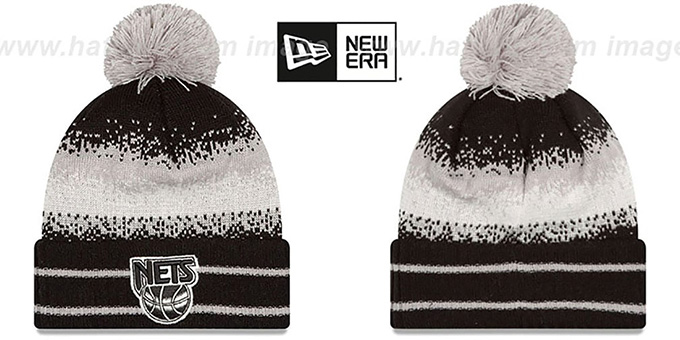 Nets 'SPEC-BLEND' Knit Beanie Hat by New Era