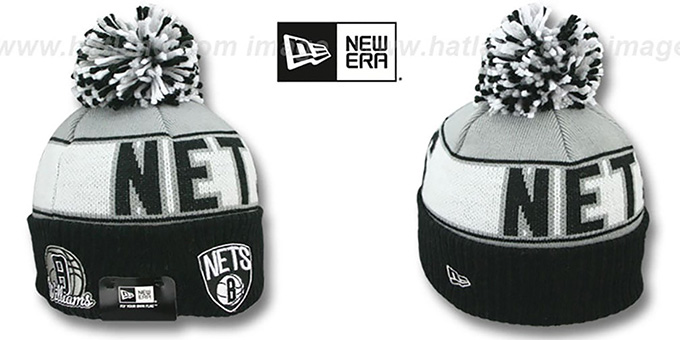 Nets WILLIAMS 'REP-UR-TEAM' Knit Beanie Hat by New Era