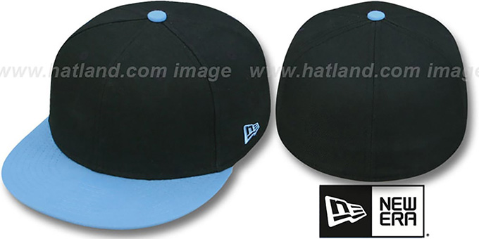 New Era '2T 59FIFTY-BLANK' Black-Sky Fitted Hat