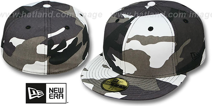 New Era '59FIFTY-BLANK' Urban Camo Fitted Hat