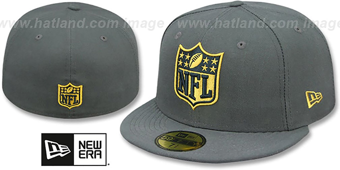 NFL 'SHIELD-LOGO' Charcoal Hat by New Era