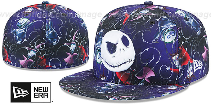 nightmare before christmas fitted hat