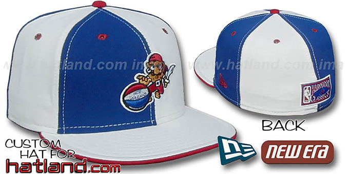 NO Buccaneers 'OLD SCHOOL PINWHEEL' Royal-White Fitted Hat