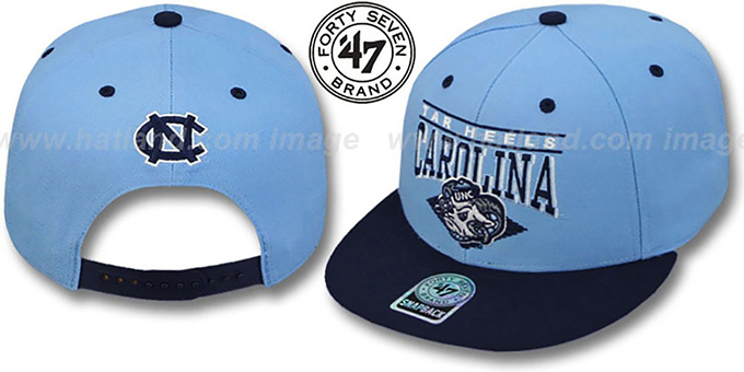 North Carolina '2T HOLDEN SNAPBACK' Adjustable Hat by Twins 47 Brand