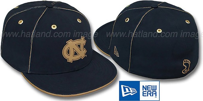 North Carolina 'NCAA NAVY DaBu' Fitted Hat by New Era