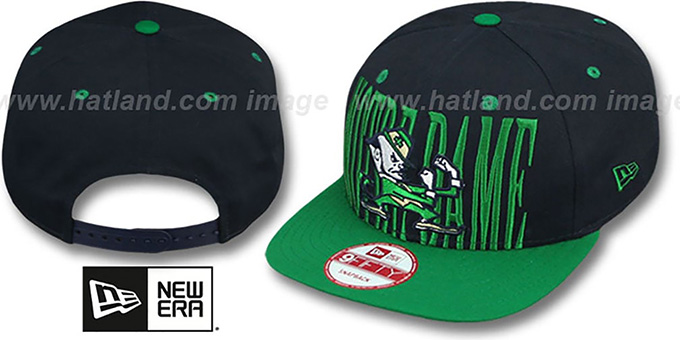 notre dame snapback hat