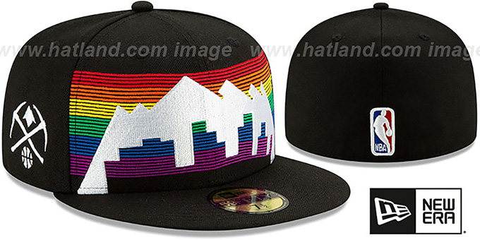 Nuggets 19-20 'CITY-SERIES' Black Fitted Hat by New Era