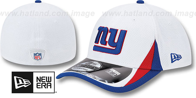 NY Giants '2013 NFL TRAINING FLEX' White Hat by New Era