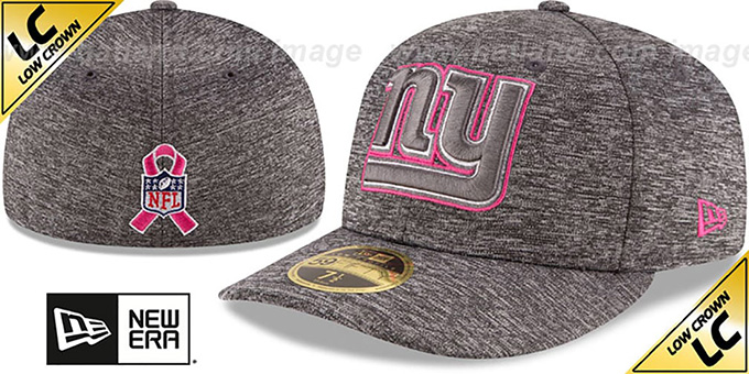 NY Giants '2016 LOW-CROWN BCA' Grey Fitted Hat by New Era