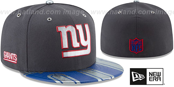 NY Giants '2017 SPOTLIGHT' Charcoal Fitted Hat by New Era