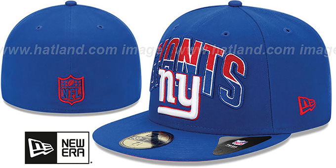 NY Giants 'NFL 2013 DRAFT' Royal 59FIFTY Fitted Hat by New Era