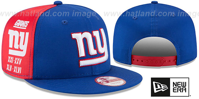 NY Giants 'PANEL PRIDE SNAPBACK' Hat by New Era