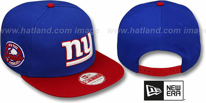 NY Giants 'SAID SNAPBACK' Royal-Blue Hat by New Era