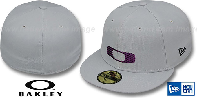 Oakley 'HAZMAT' Grey Fitted Hat by New Era