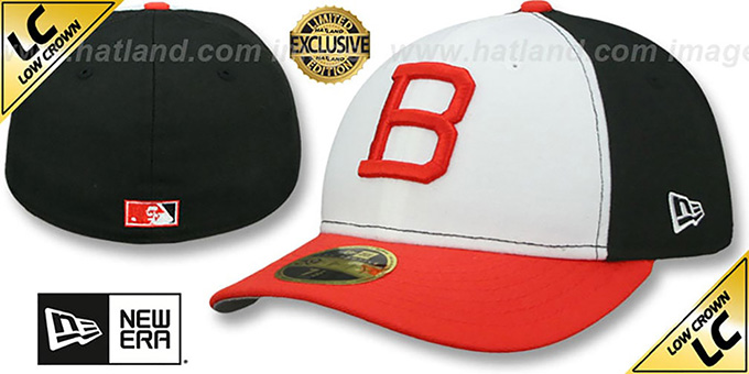 Orioles '1963 LOW-CROWN VINTAGE' White-Black-Orange Fitted Hat by New Era