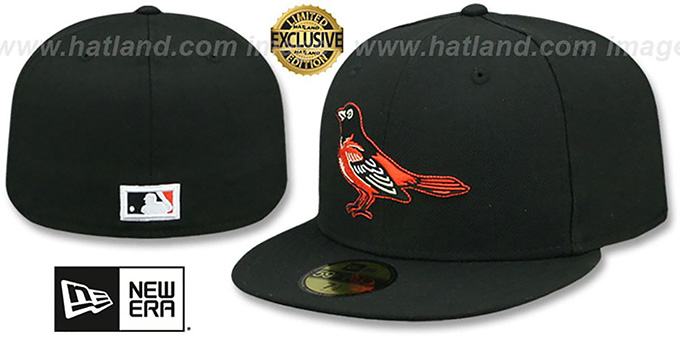 Orioles '1999-2008 HOME COOPERSTOWN' Fitted Hat by New Era