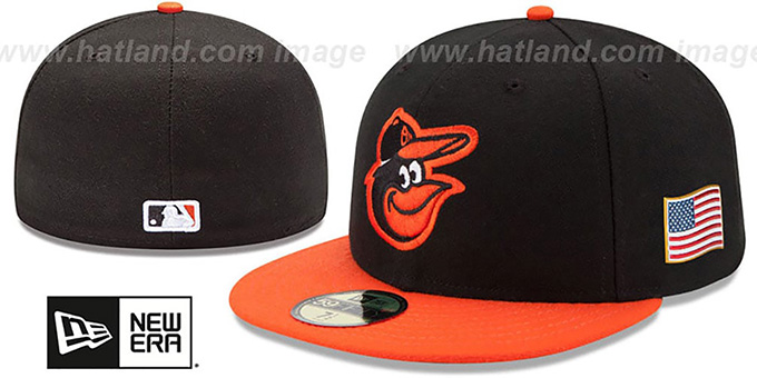 Orioles '2015 STARS-N-STRIPES 911 ROAD' Hat by New Era